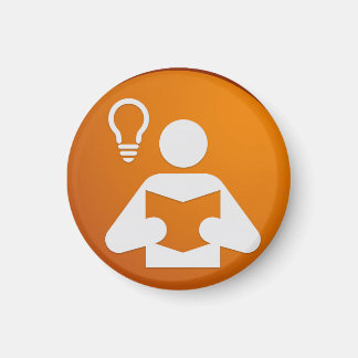 Abzeichen Magnet - Wissen