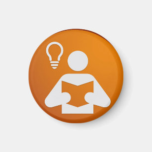 Abzeichen-Magnet - Wissen Magnet