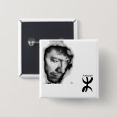 Abzeichen Matoub Lounès Button (Vorne & Hinten)