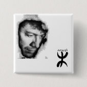 Abzeichen Matoub Lounès Button (Vorderseite)