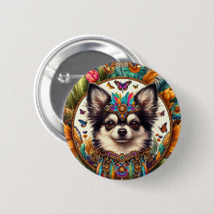 Abzeichen Mexican Chihuahua Art Button