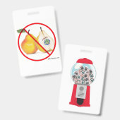 Abzeichen Milliamperestunde Jongg Ausweis (Vorder- & Rückseite)