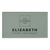 Abzeichen mit beruflichen benutzerdefinierten Magn Namenschild (Vorderseite)