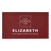 Abzeichen mit beruflichen benutzerdefinierten Magn Namenschild (Vorderseite)