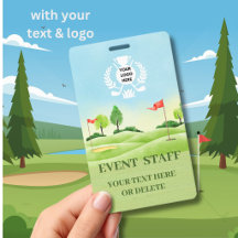 Abzeichen mit Golf-Logo