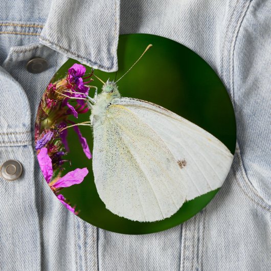 Abzeichen mit Schmetterling Button (Beispiel)