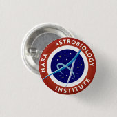 Abzeichen - Nasa Strobiology Institute Button (Vorne & Hinten)
