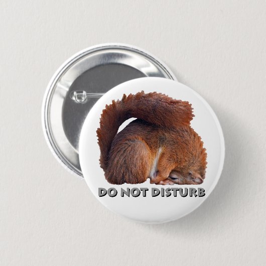 Abzeichen nicht stören button (Vorne & Hinten)