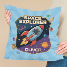 Abzeichen niedlich Space Explorer