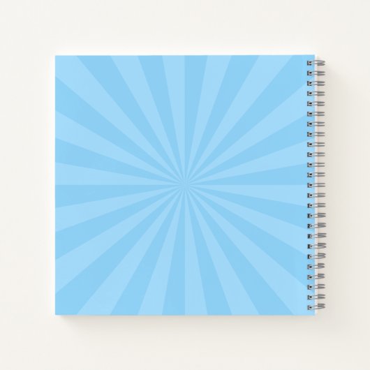 Abzeichen niedlich Space Explorer Notizblock (Rückseite)