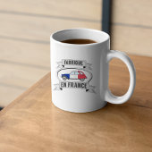 Abzeichen Oldtimer 2cv fabrique en France Kaffeetasse