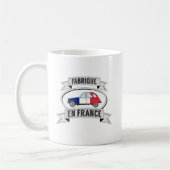Abzeichen Oldtimer 2cv fabrique en France Kaffeetasse (Links)