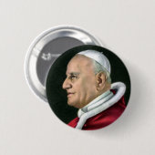 Abzeichen - Papst Johannes XXIII Button (Vorne & Hinten)