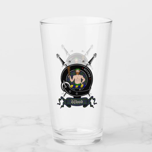 Abzeichen Pint Glass Glas (Vorderseite)