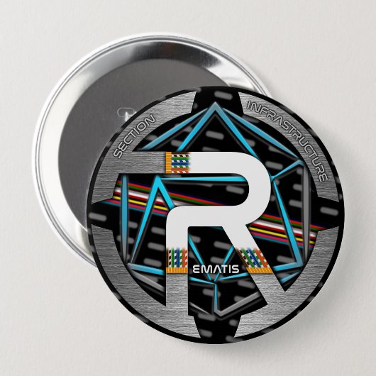 ABZEICHEN REMATIS BUTTON (Vorne & Hinten)