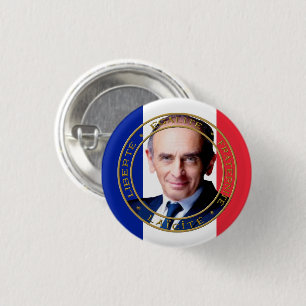 Abzeichen Rond 2,50 cm Zemmour Präsident Button