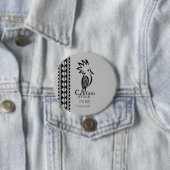 Abzeichen Rond 7,6 cm Cagou Style Button (Beispiel)