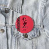 Abzeichen Rond 7,6 cm Cagou Style Button (Beispiel)