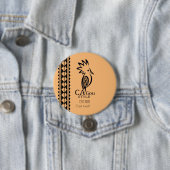 Abzeichen Rond 7,6 cm Cagou Style Button (Beispiel)