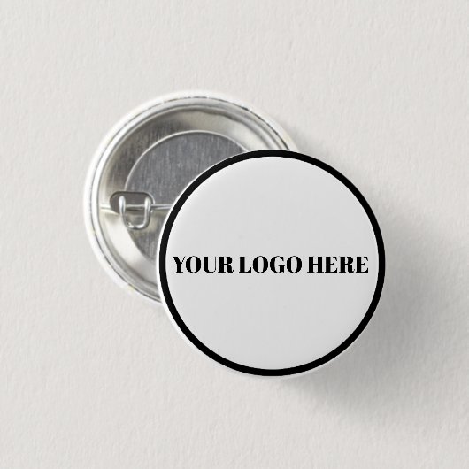 ABZEICHEN ROND A PERSONNALISEE BUTTON (Vorne & Hinten)