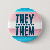 ABZEICHEN-Schaltfläche "PRIDE PRONOUN" Button (Vorderseite)