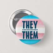 ABZEICHEN-Schaltfläche "PRIDE PRONOUN" Button (Vorne & Hinten)