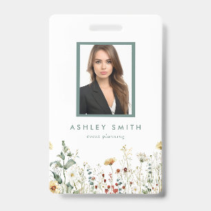 Abzeichen "Summer Wildblume Field ID" Ausweis