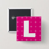 Abzeichen-Tasten der L-Platte für Party Button (Vorne & Hinten)