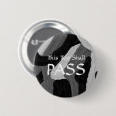 Abzeichen "This too shall pass" Button (Vorne & Hinten)