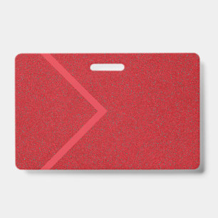 Abzeichen "Tomato Red Zickzack Texture Name" - Anp Ausweis
