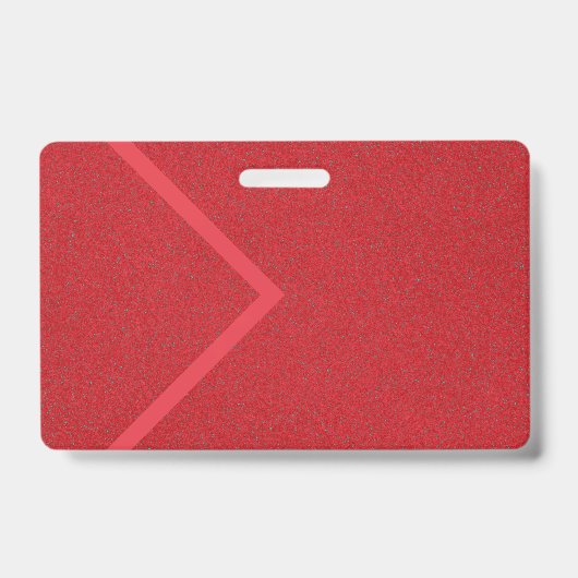 Abzeichen "Tomato Red Zickzack Texture Name" - Anp Ausweis (Vorderseite)