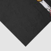 Abzeichen und Flagge der Feuerwehr Seidenpapier (Detail)