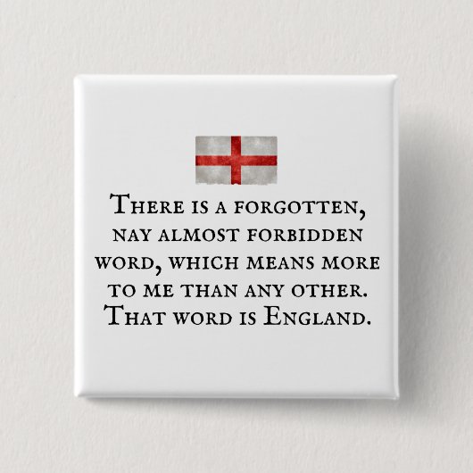 Abzeichen - Union Jack Flag mit patriotischem Slog Button (Vorderseite)