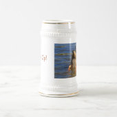 Abzeichen Up Beer Stein Bierglas (Mittel)