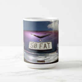 Abzeichen Up SO FAT Rücken Ende klassischer Weitwi Kaffeetasse