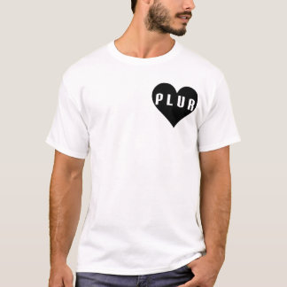Abzeichen von PLUR T-Shirt