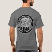 Abzeichen vor IBM Back 75 yr T T-Shirt (Rückseite)