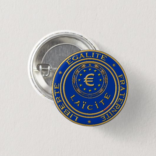Abzeichen vor, LAÏCITÉ Button (Vorne & Hinten)