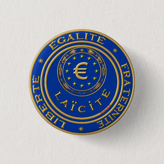 Abzeichen vor, LAÏCITÉ Button (Vorderseite)