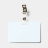 Abzeichen-VORLAGE mit Foto-ID RWB Ausweis (Rückseite mit Clip)