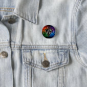 Abzeichen Wassermann Sternzeichen Geschenk Astrolo Button (Beispiel)