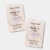 Abzeichen zum Ballett Ausweis (Vorder- & Rückseite)