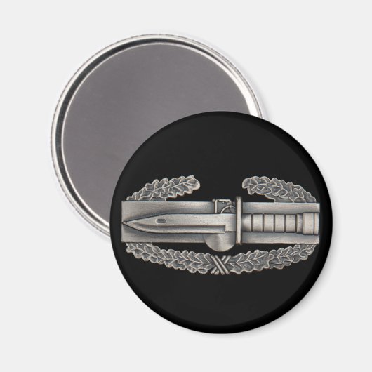 Abzeichen zur Bekämpfung Magnet (Vorderseite/Rückseite)