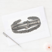 Abzeichen zur Bekämpfung Rechteckiger Aufkleber (Umschlag)