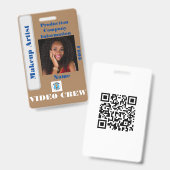 Abzeichen zur Crew Ausweis (Vorder- & Rückseite)