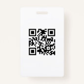 Abzeichen zur Crew von Medien Ausweis (Rückseite)