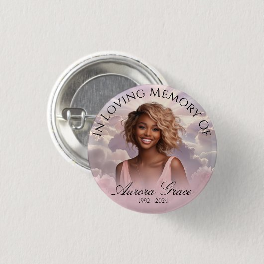 Abzeichen zur Erinnerung an Florenz - FLR001 Button (Vorne & Hinten)