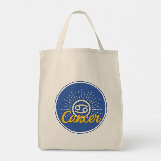 Abzeichen zur Krebssignierung Tragetasche (Rückseite)