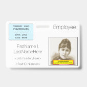 Abzeichen zur Personalausweis Ausweis (Back)