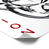 ABZEICHNUNGSPOSTER POSTER (Ecke)